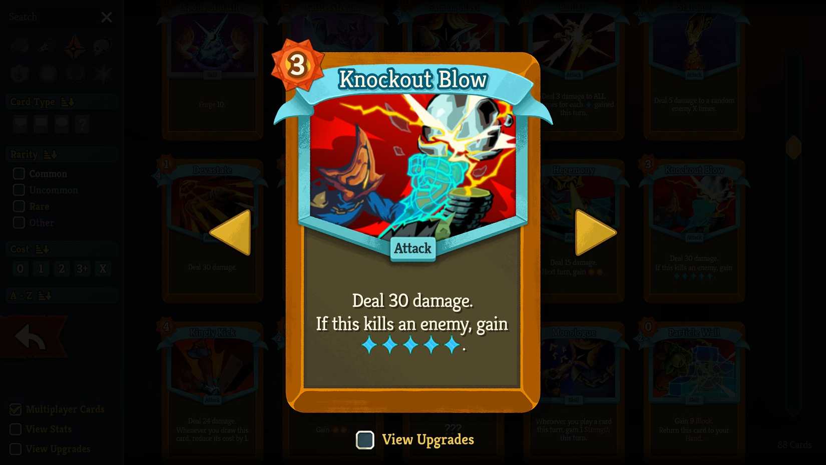 Regent Knockout Blow