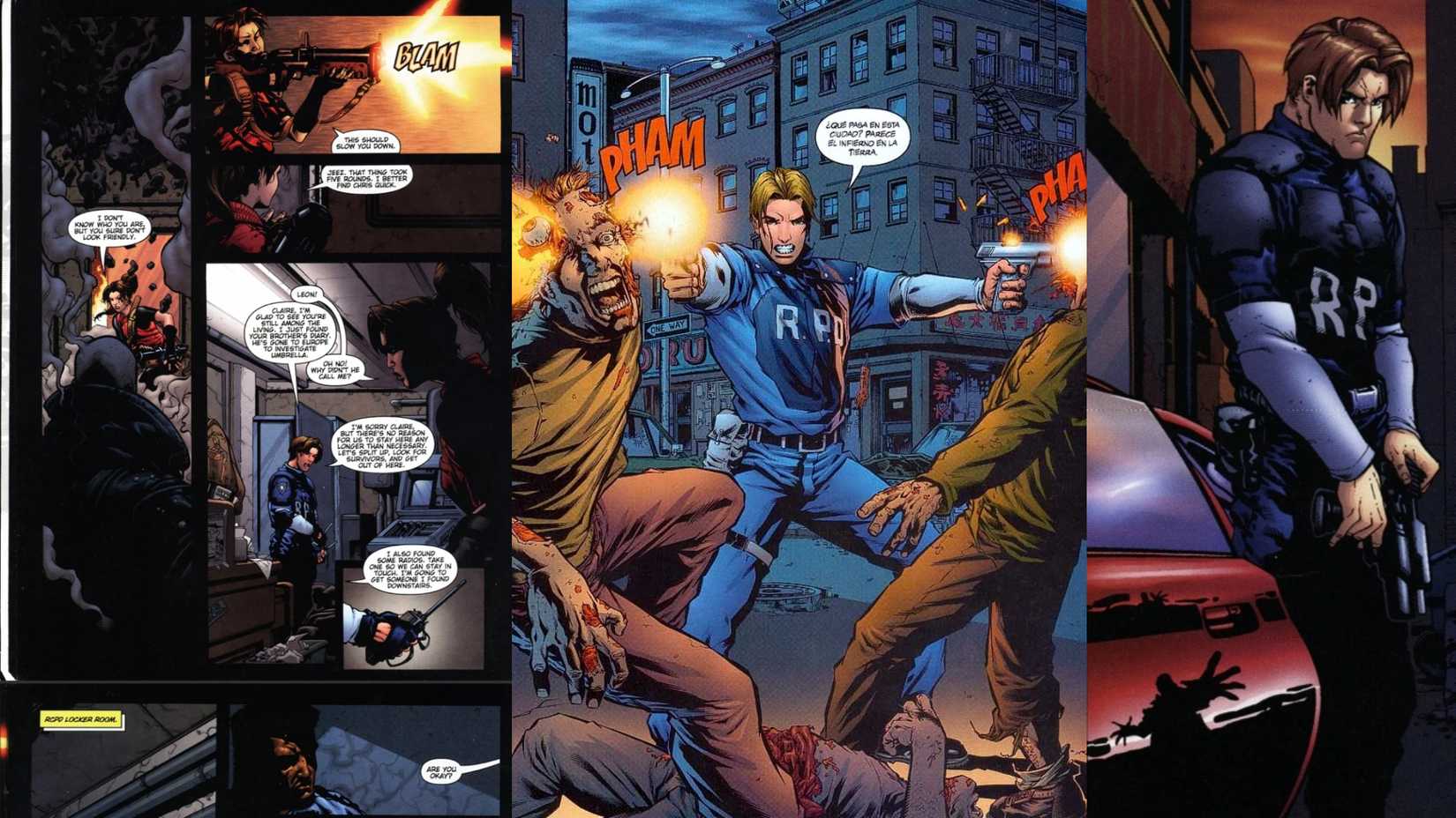 Resident Evil Comics Leon