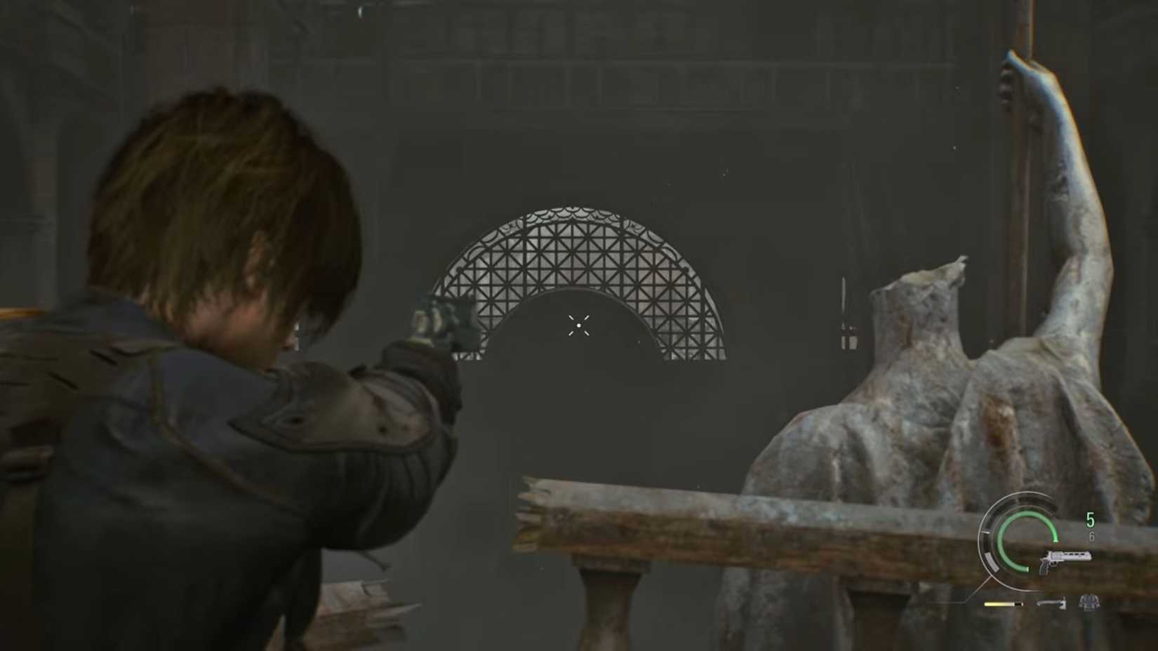 Resident Evil Requiem Details Aiming Leon