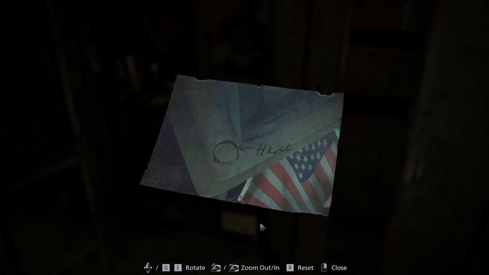 Resident Evil Requiem JoJo's Locker Picture Hint