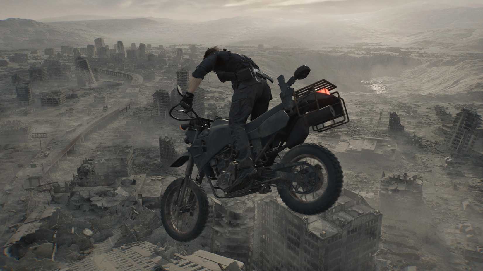 Resident Evil Requiem Leon Bike