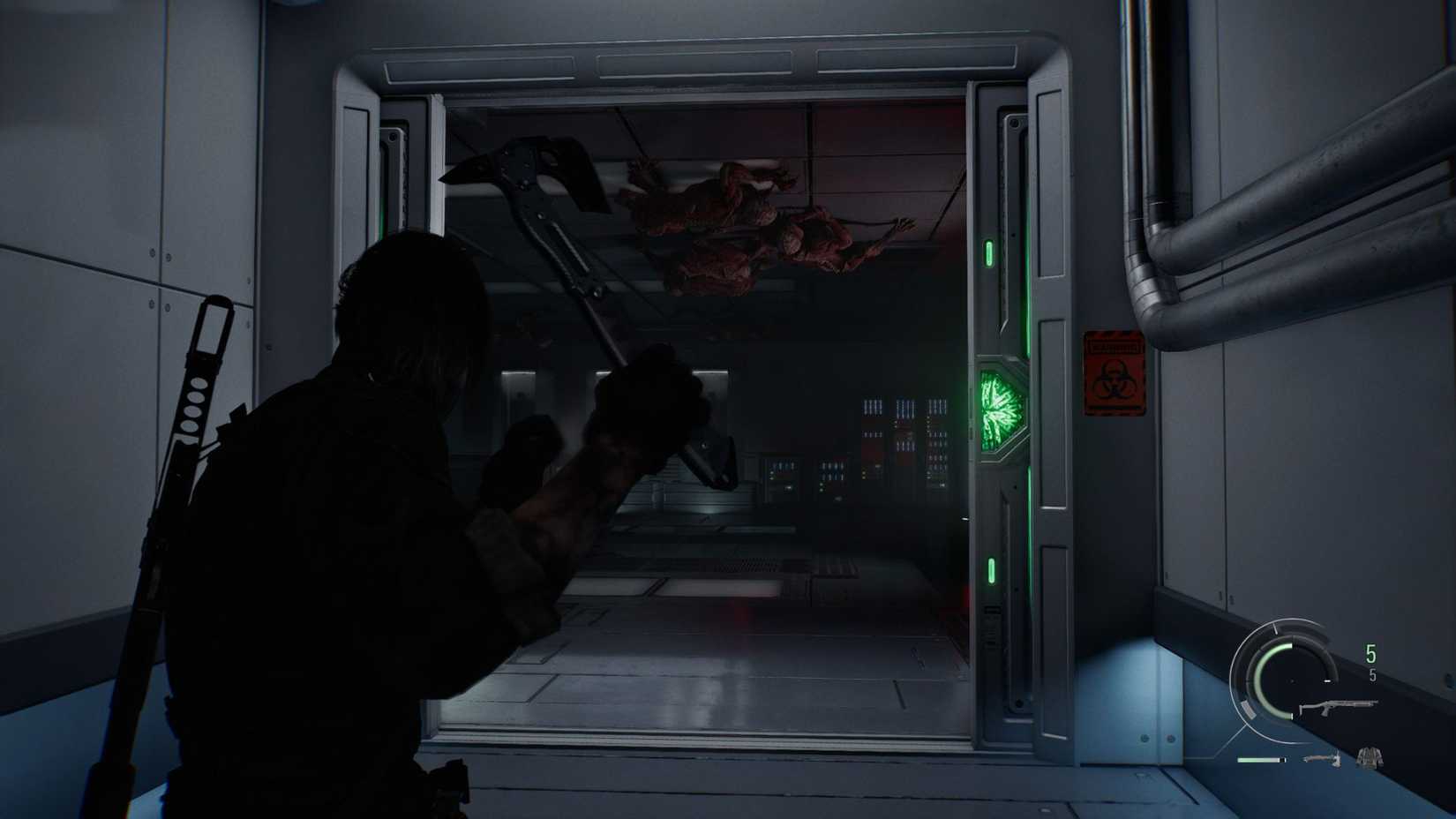 Resident Evil Requiem Leon Near Lickers