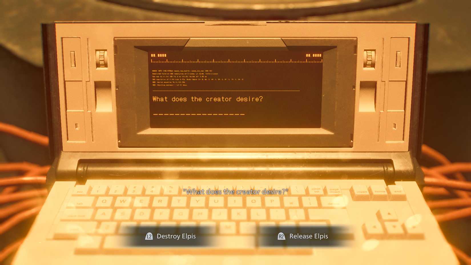 Resident Evil Requiem Release or Destroy Elpis