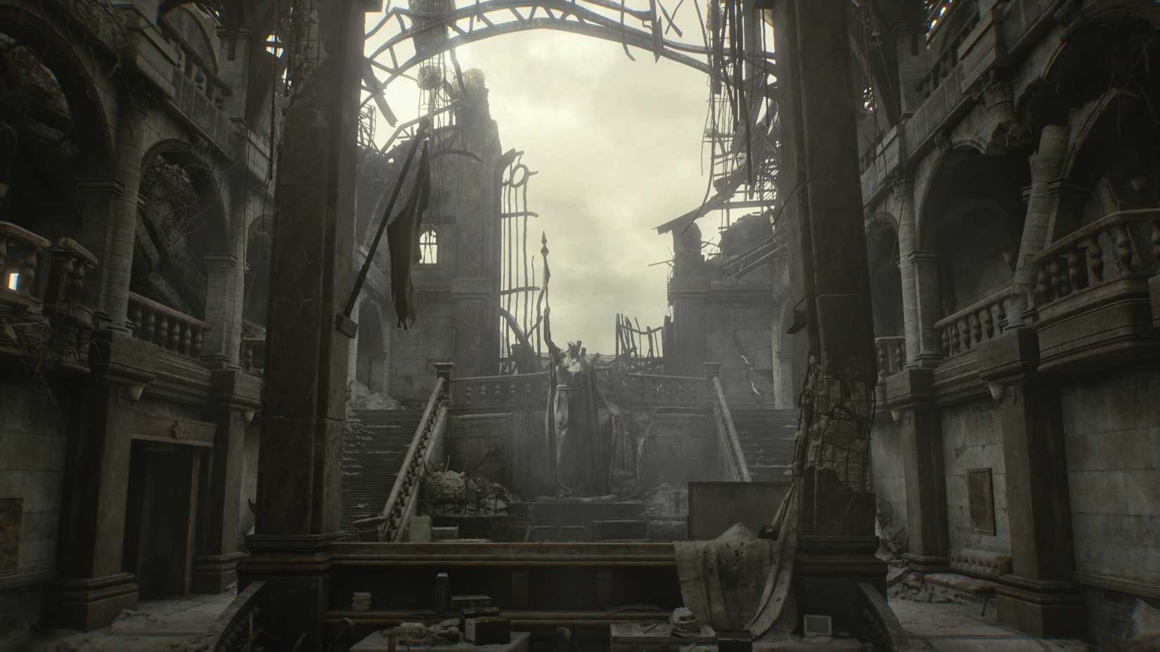 Resident Evil Requiem RPD Main Hall