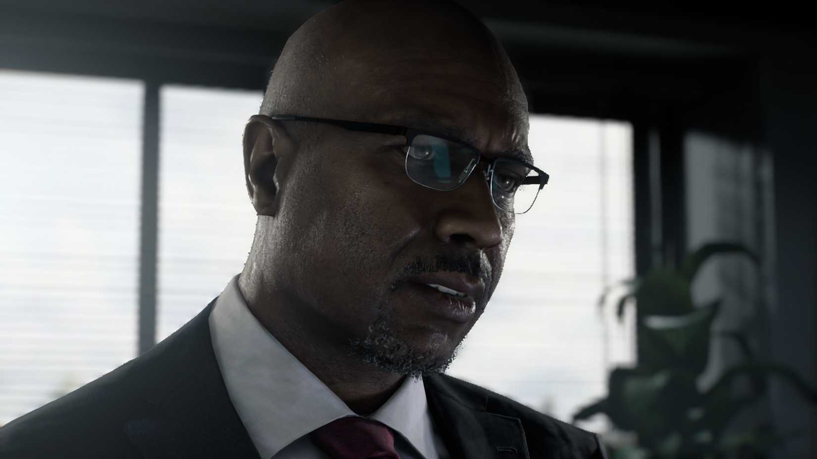 A close-up of FBI Special Agent in Charge Nathan Dempsy in his office.