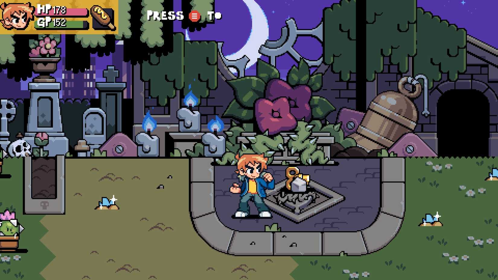 Scott Pilgrim EX How to Find All Keys and Where to Use Them Golden Key 5