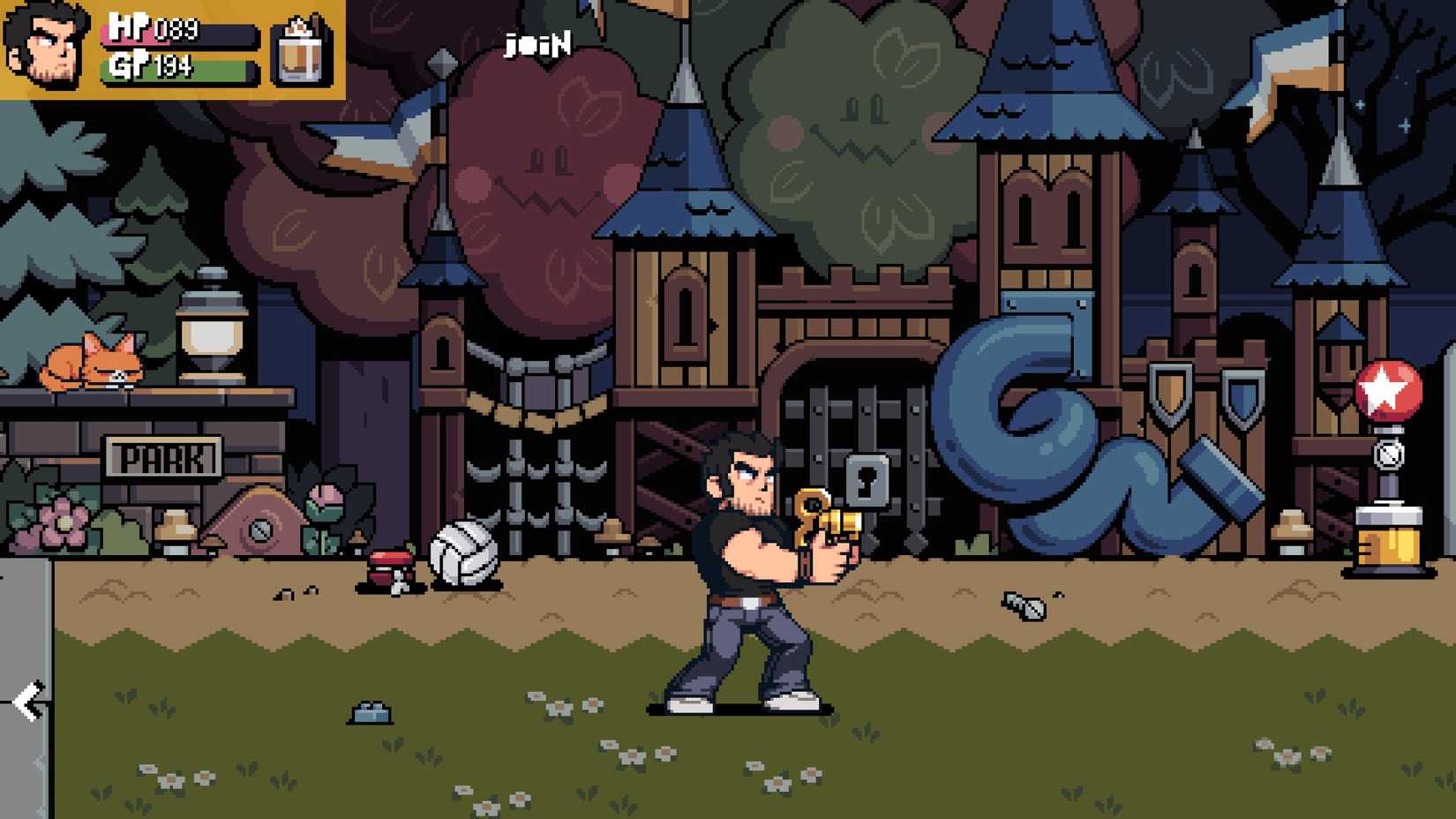 Scott Pilgrim EX How to Find All Keys and Where to Use Them Key Location 2-1