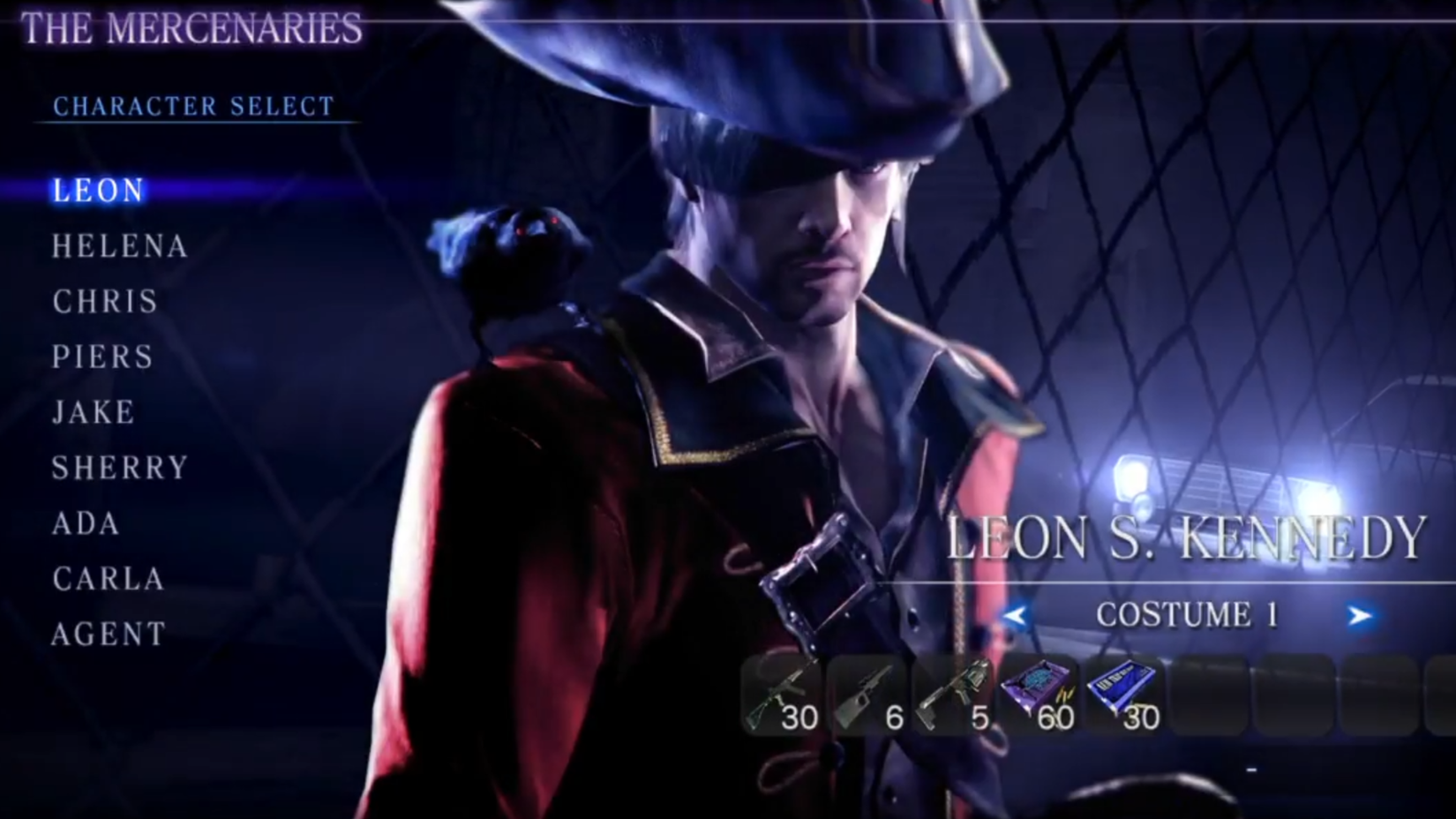 Resident Evil 6 Leon Pirate