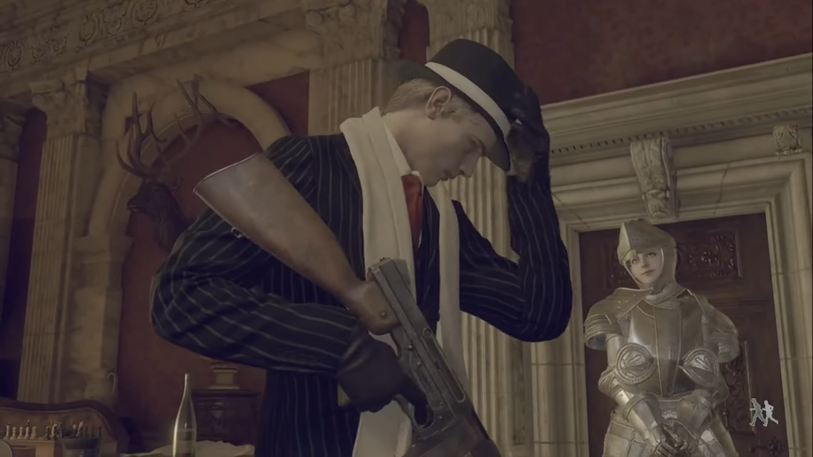 Resident Evil 4 Leon Mafia outfit