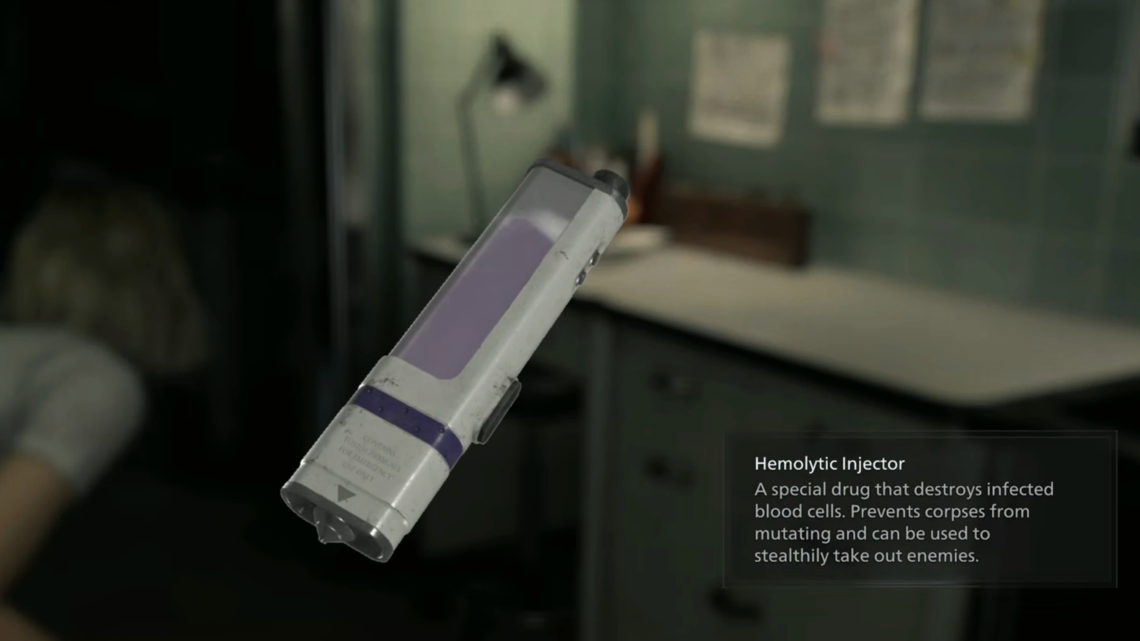 Resident Evil Requiem Hemolytic Injector