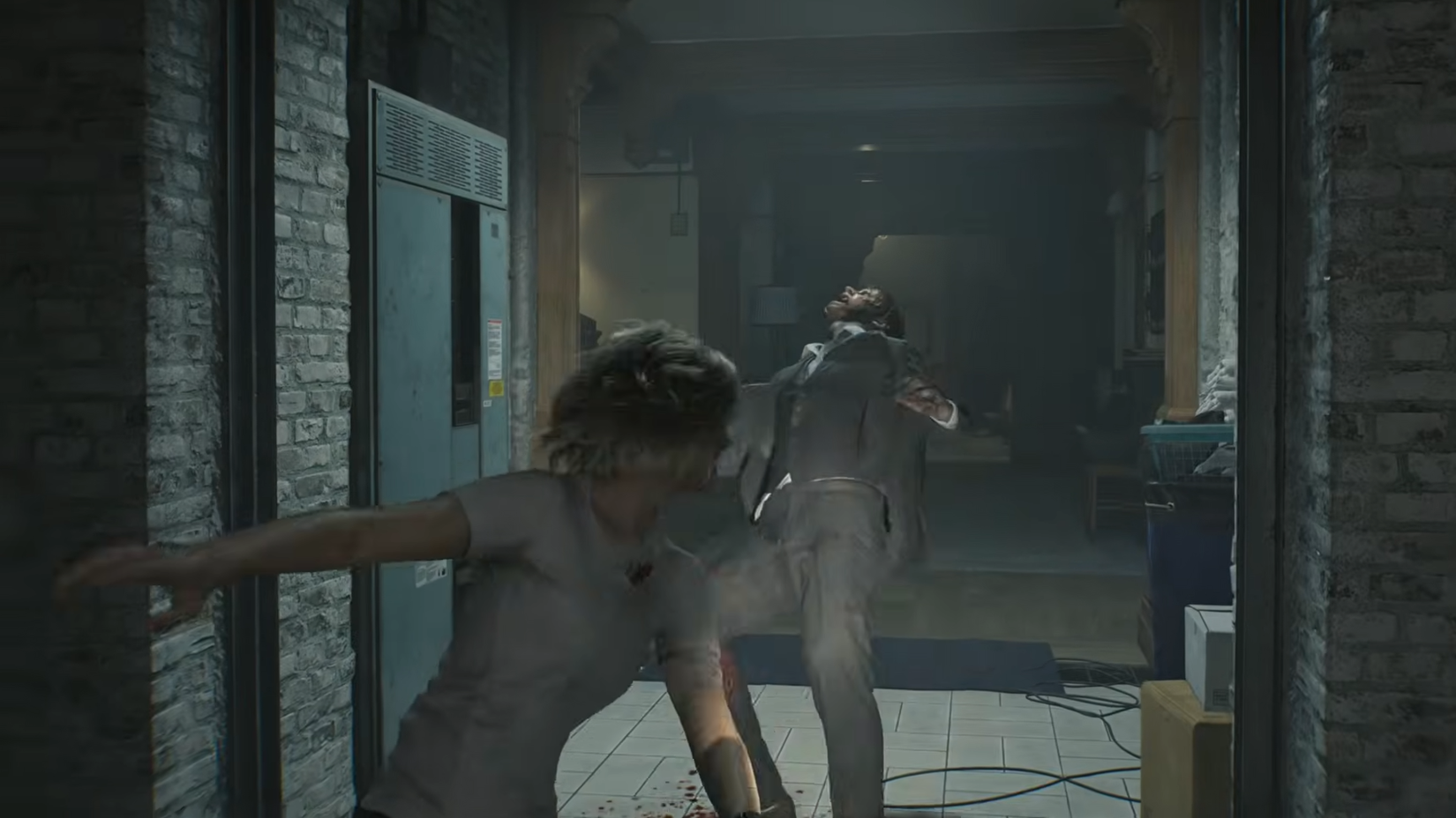 Resident Evil Requiem Grace shove