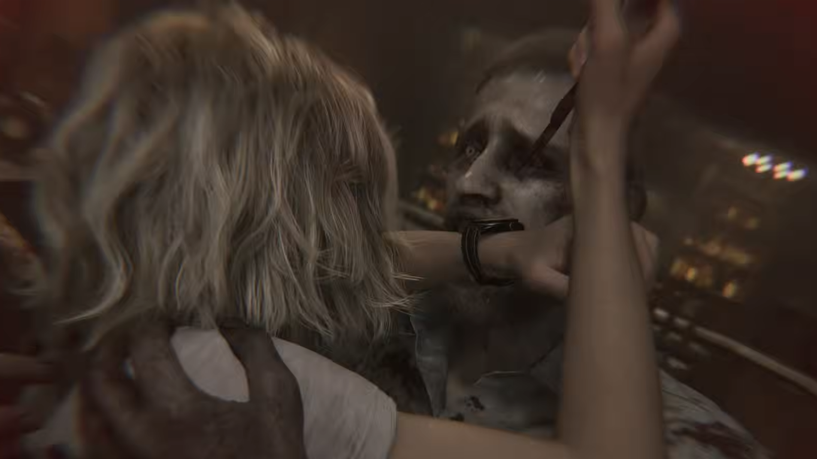 Resident Evil Requiem Grace knife stab