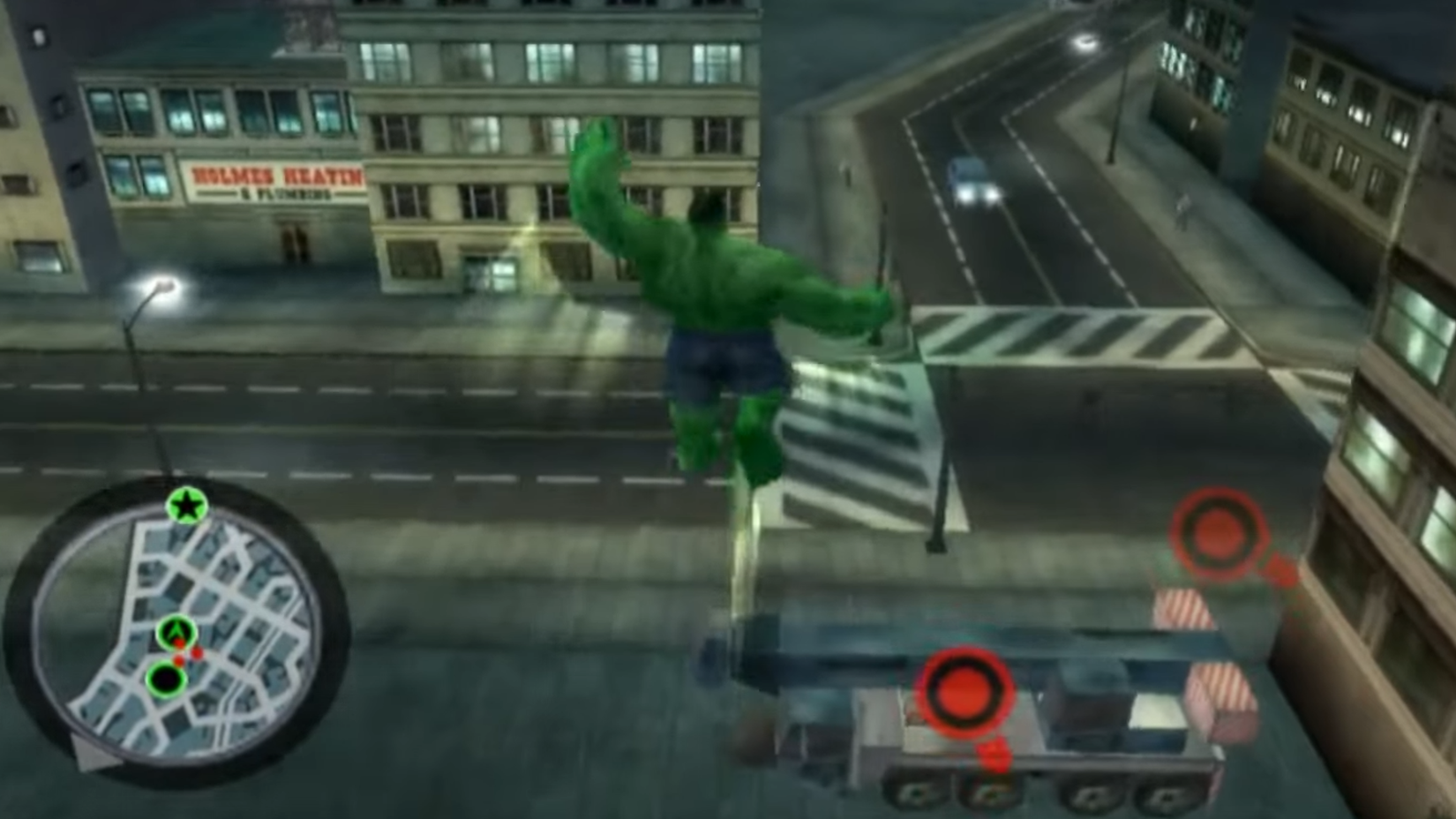 Incredible Hulk Ultimate Destruction gameplay