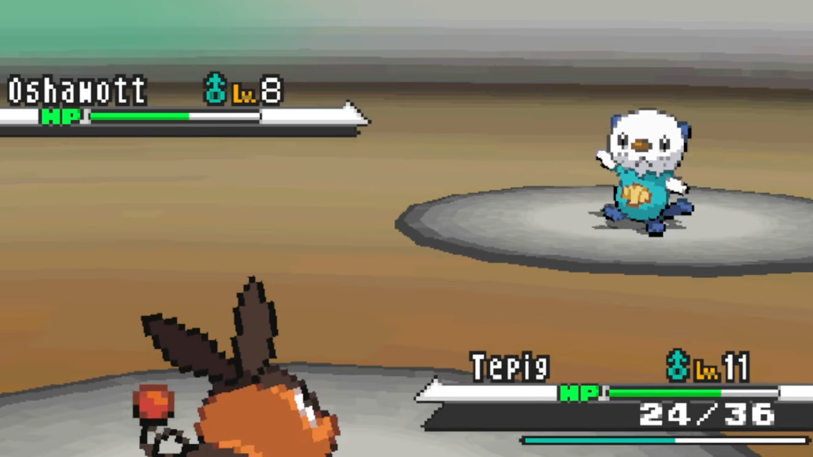 Pokemon White gameplay