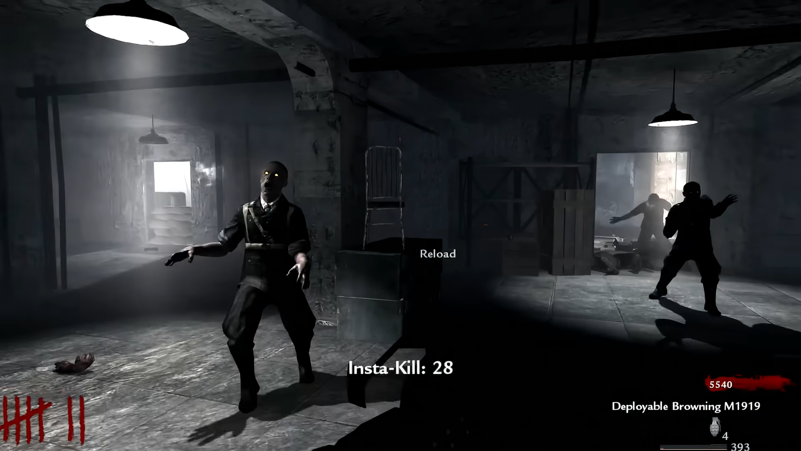 Call of Duty World at War Zombies gameplay