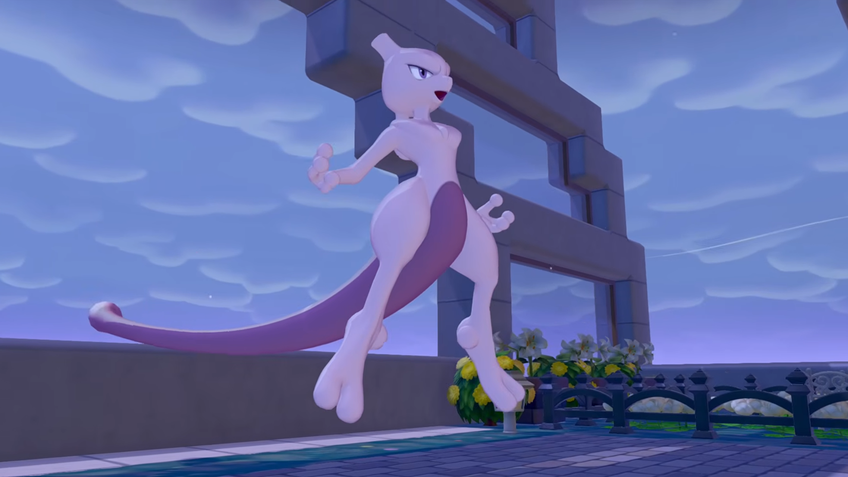 Appearance of Mewtwo