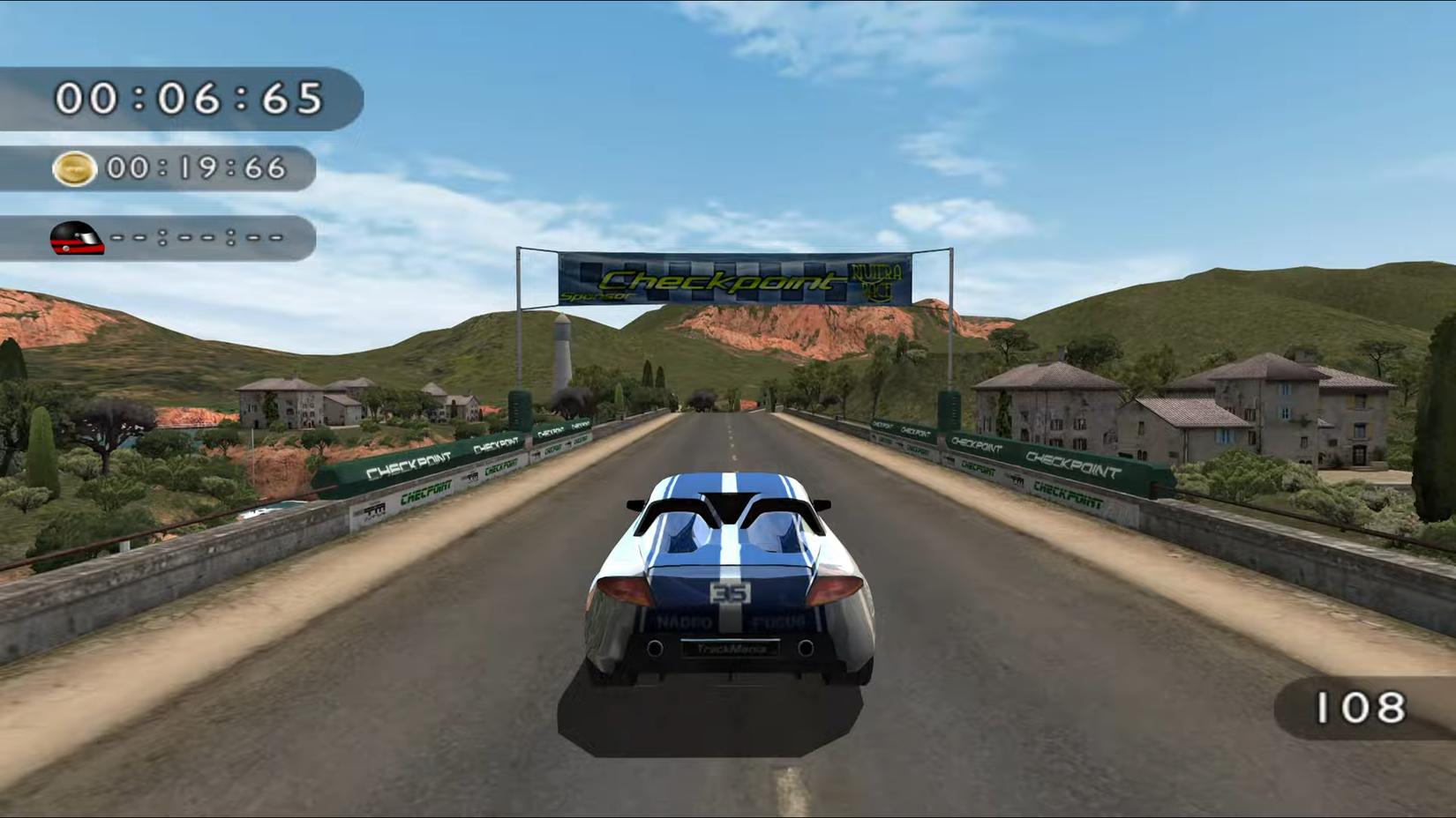 TrackMania Wii gameplay