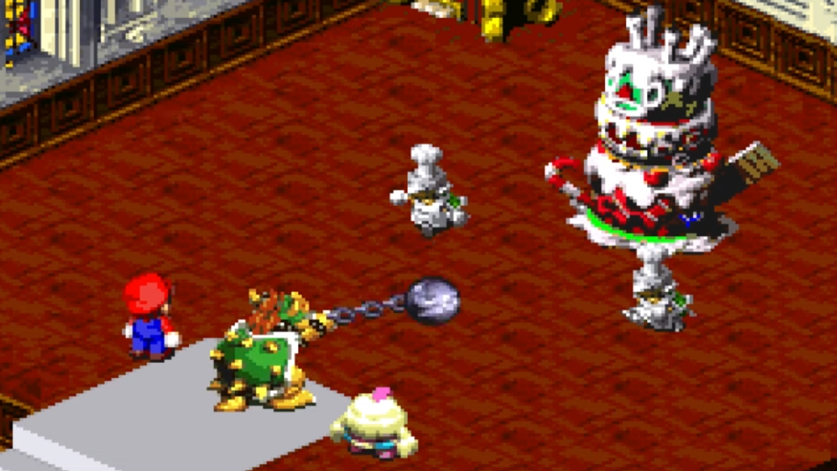 Super Mario RPG gameplay