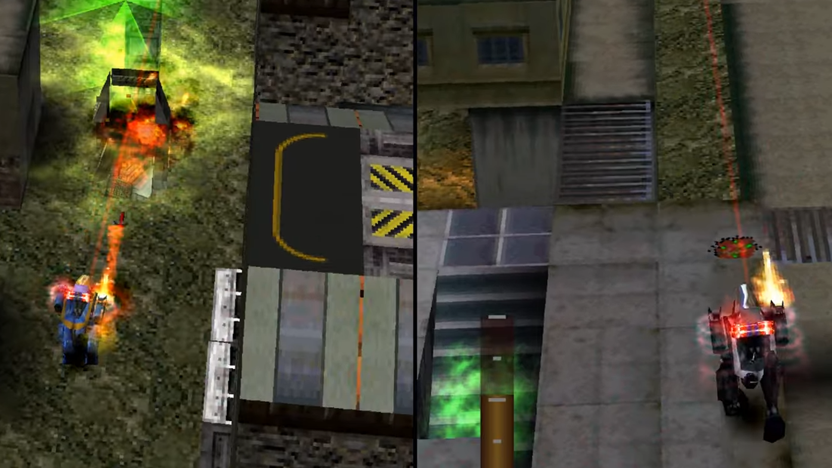 Future Cop LAPD co-op gameplay