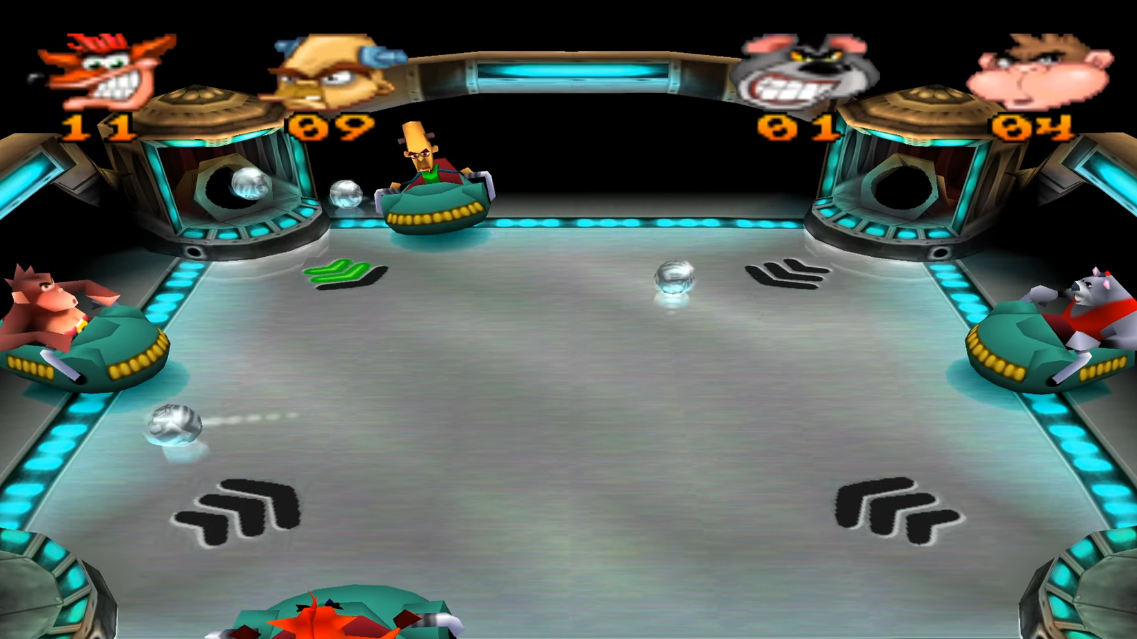 Crash Bash gameplay