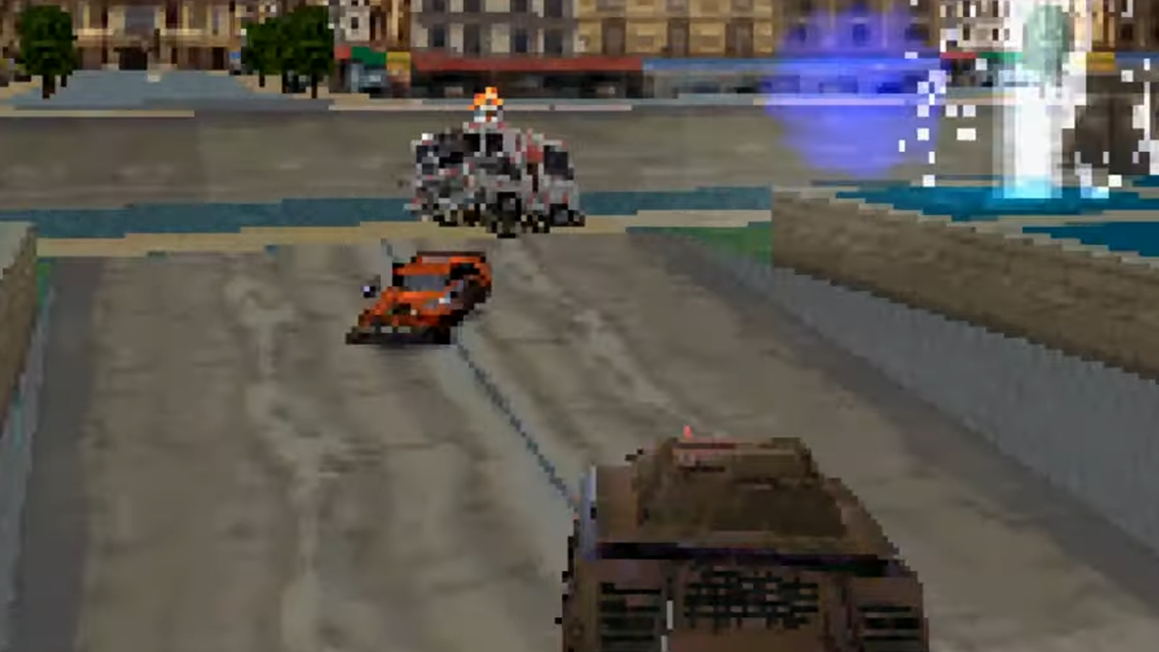Twisted Metal 2 gameplay