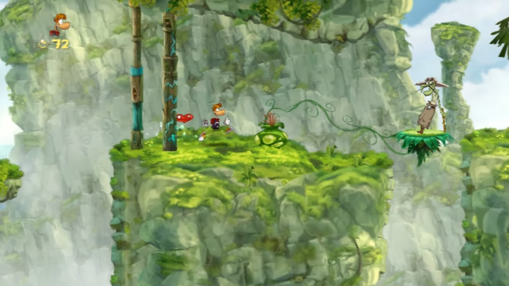 Rayman Origins gameplay