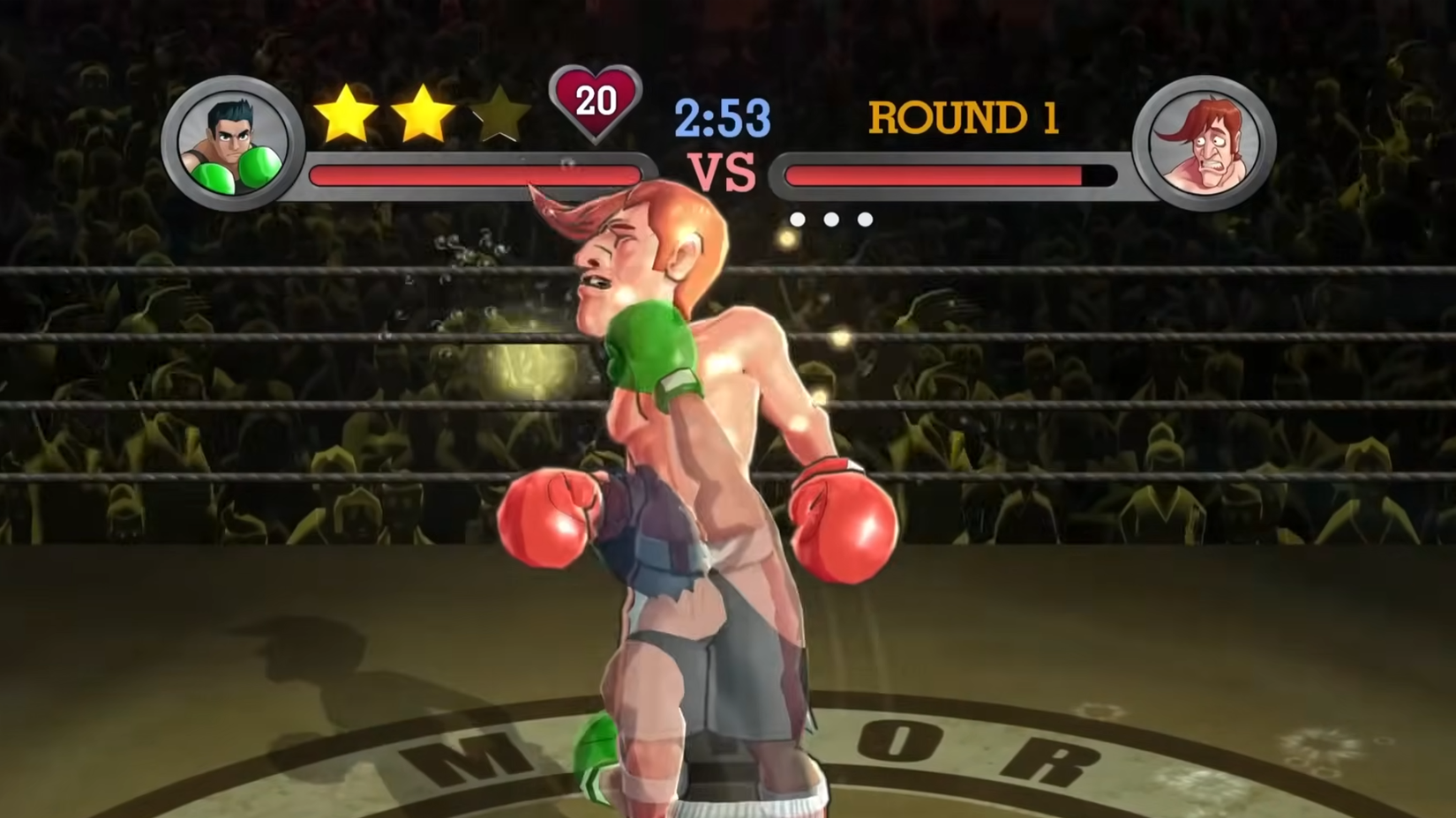 Punch-Out Wii Glass Joe