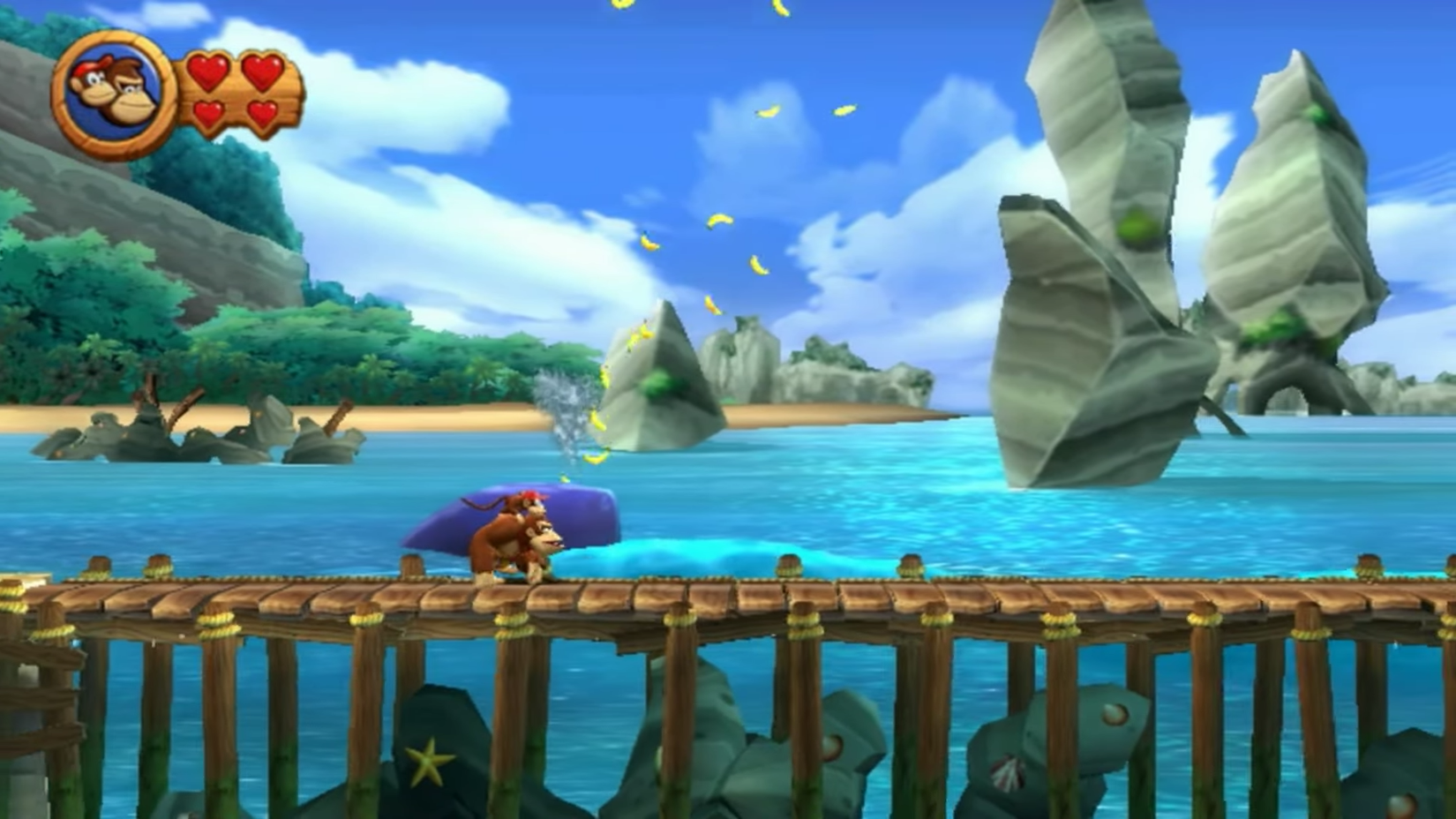 Donkey Kong Country Returns gameplay