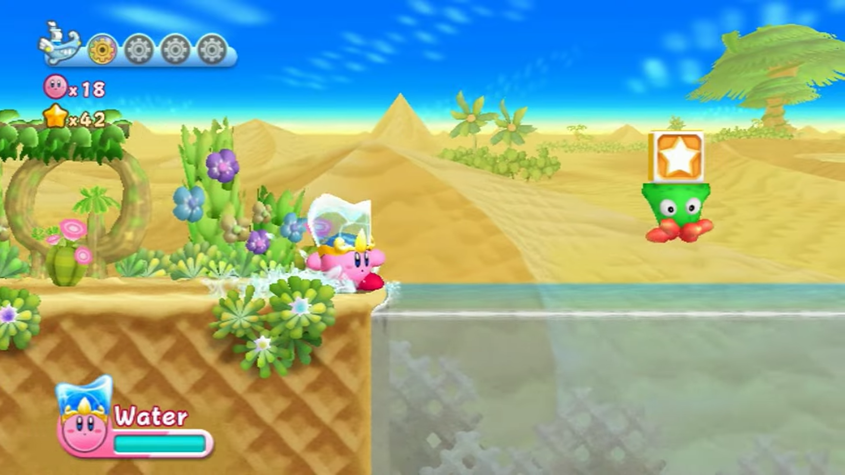 Kirby's Return to Dream Land gameplay