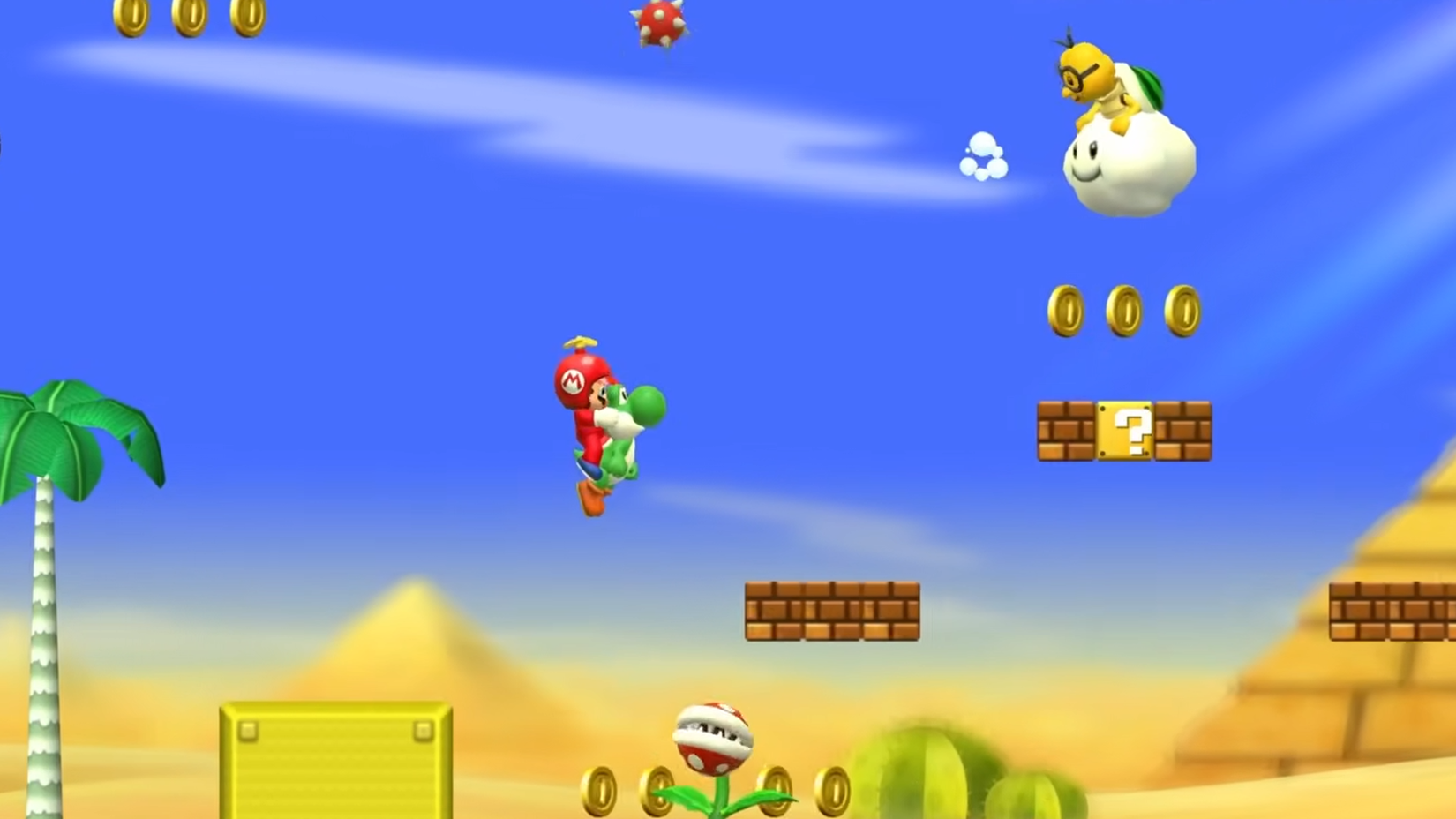 New Super Mario Bros. Wii gameplay