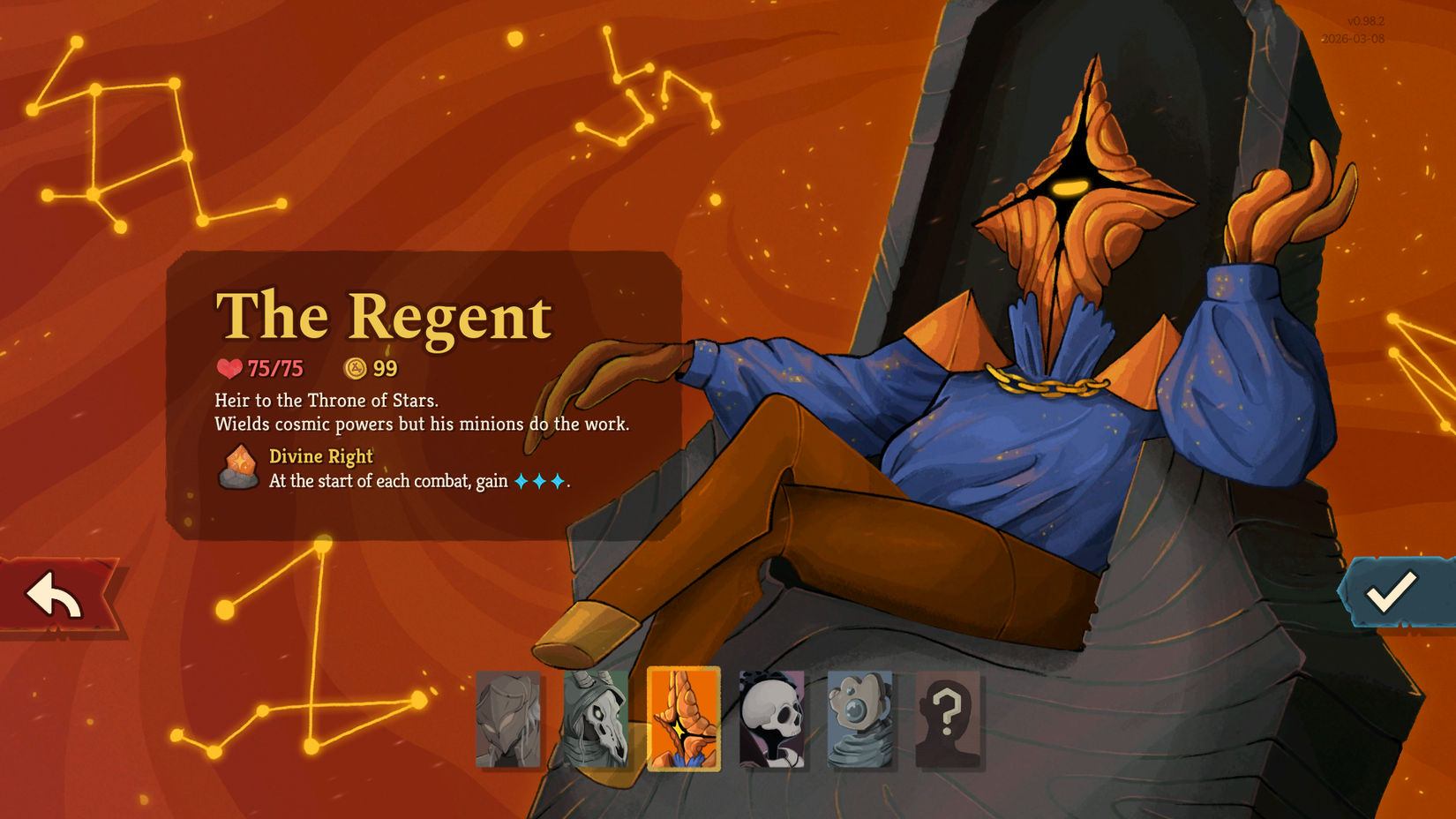 The Regent Slay the Spire 2