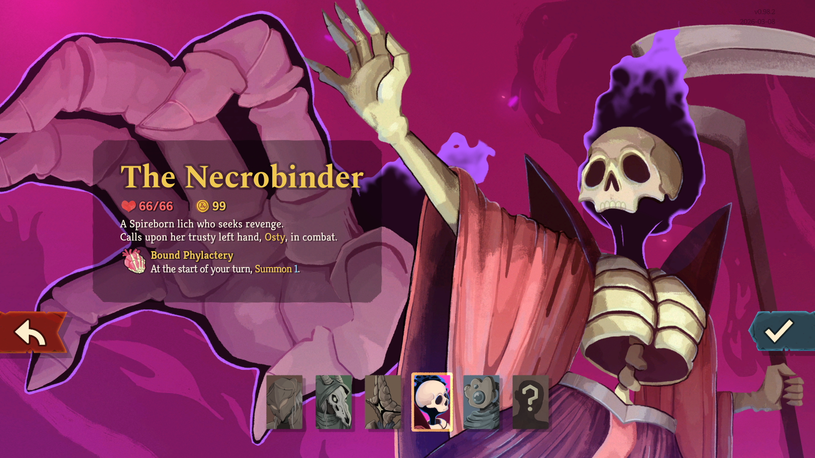 The Necrobinder Slay the Spire 2