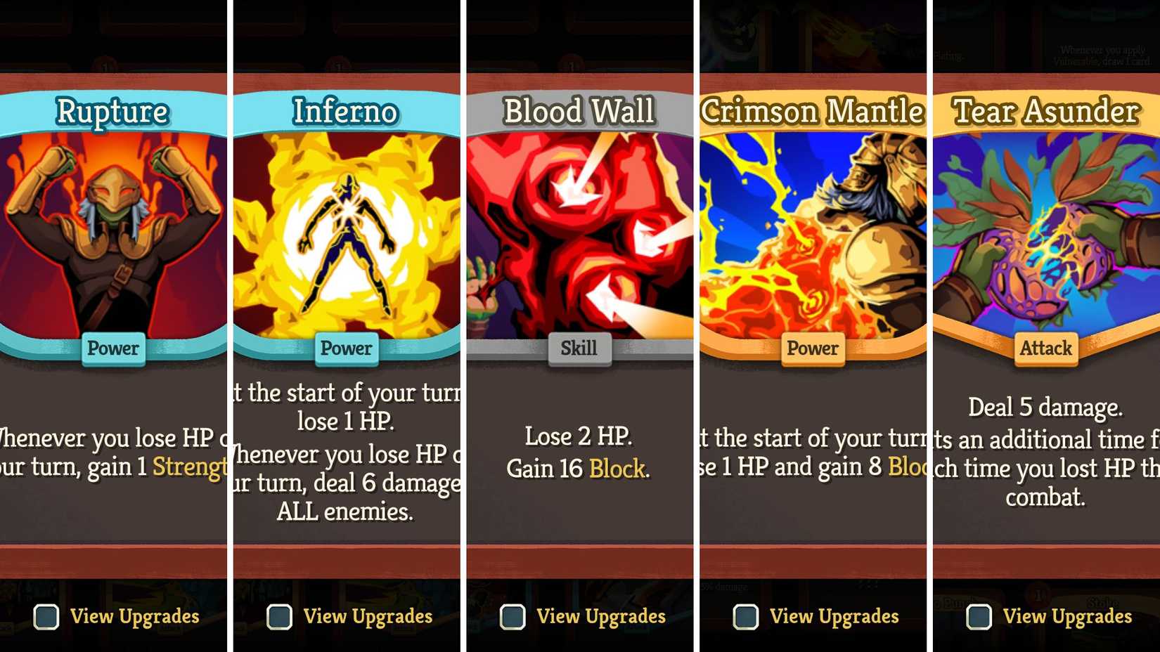 Slay The Spire 2 Rupture Cards