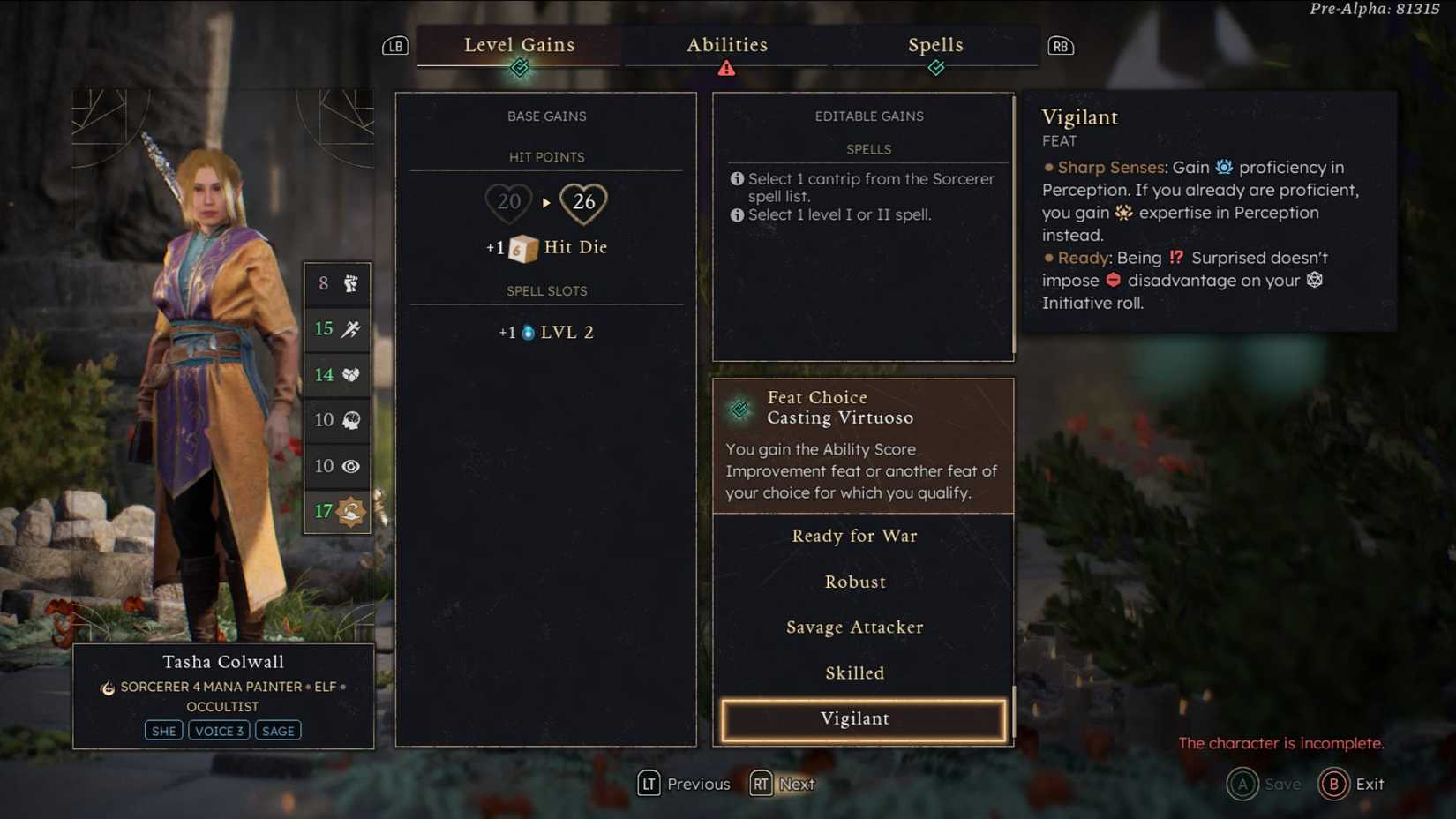 Solasta 2  Characters Creation