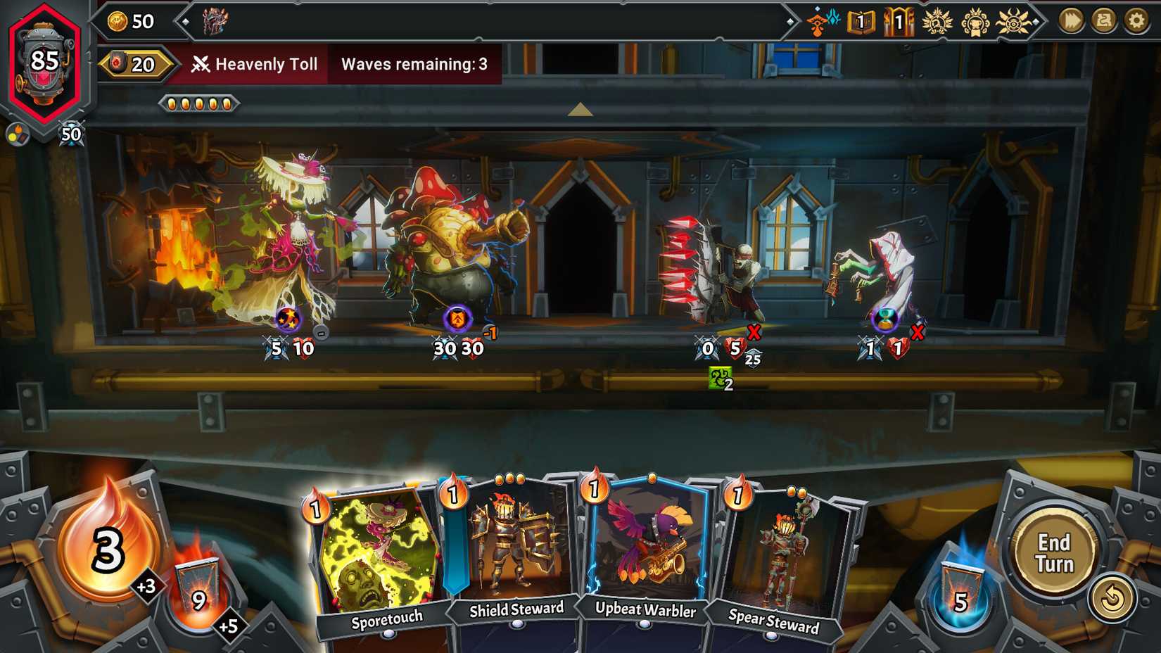 Monster Train 2 gameplay