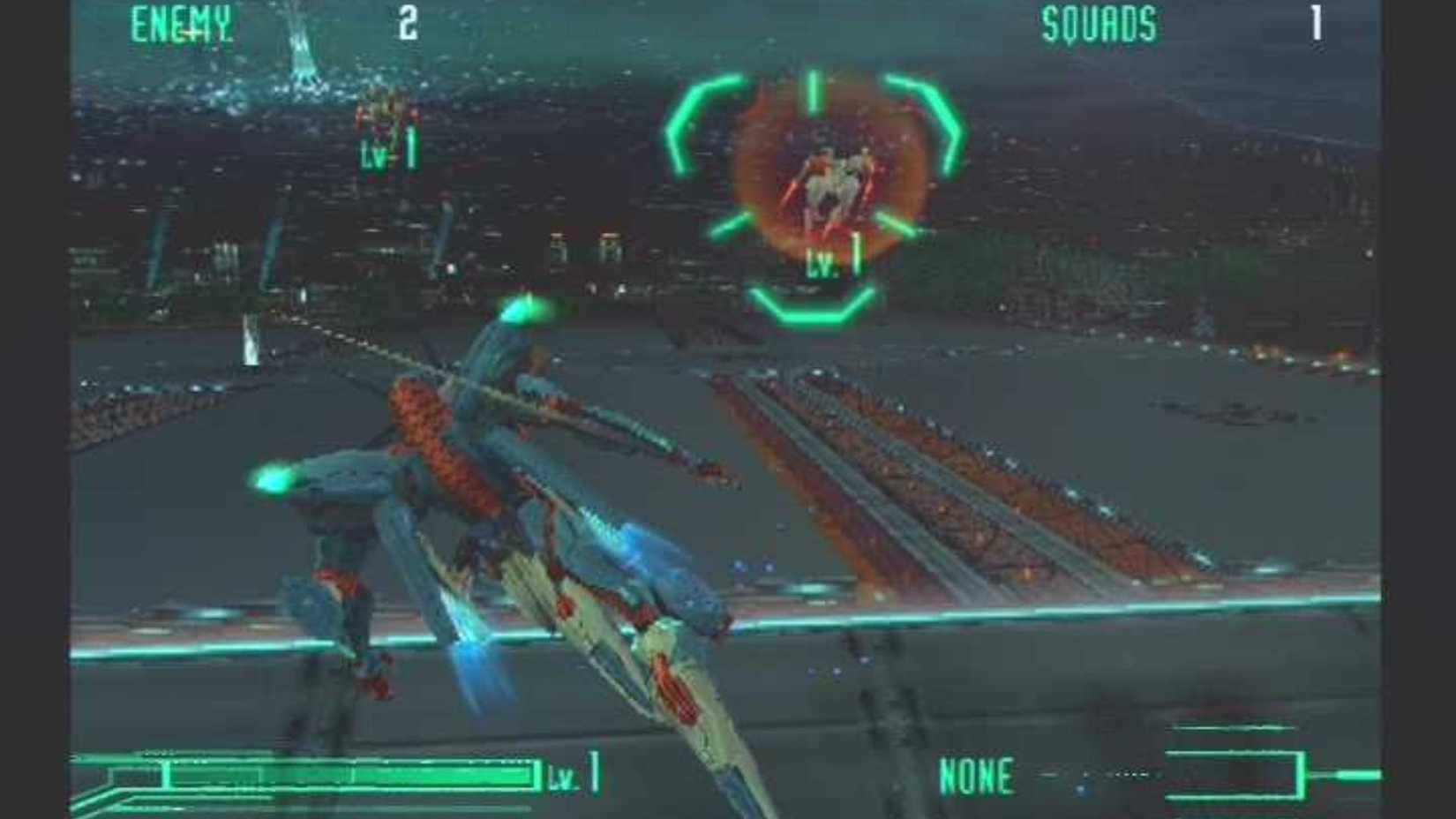 zone of enders screenshot from playstation two