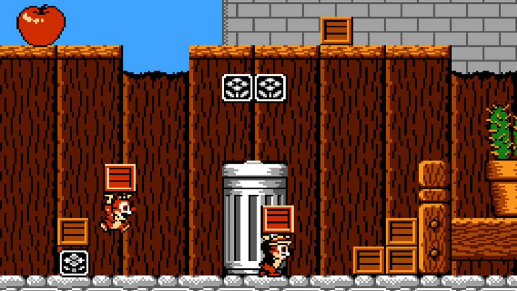 Chip and Dale Rescue Rangers NES Screenshots