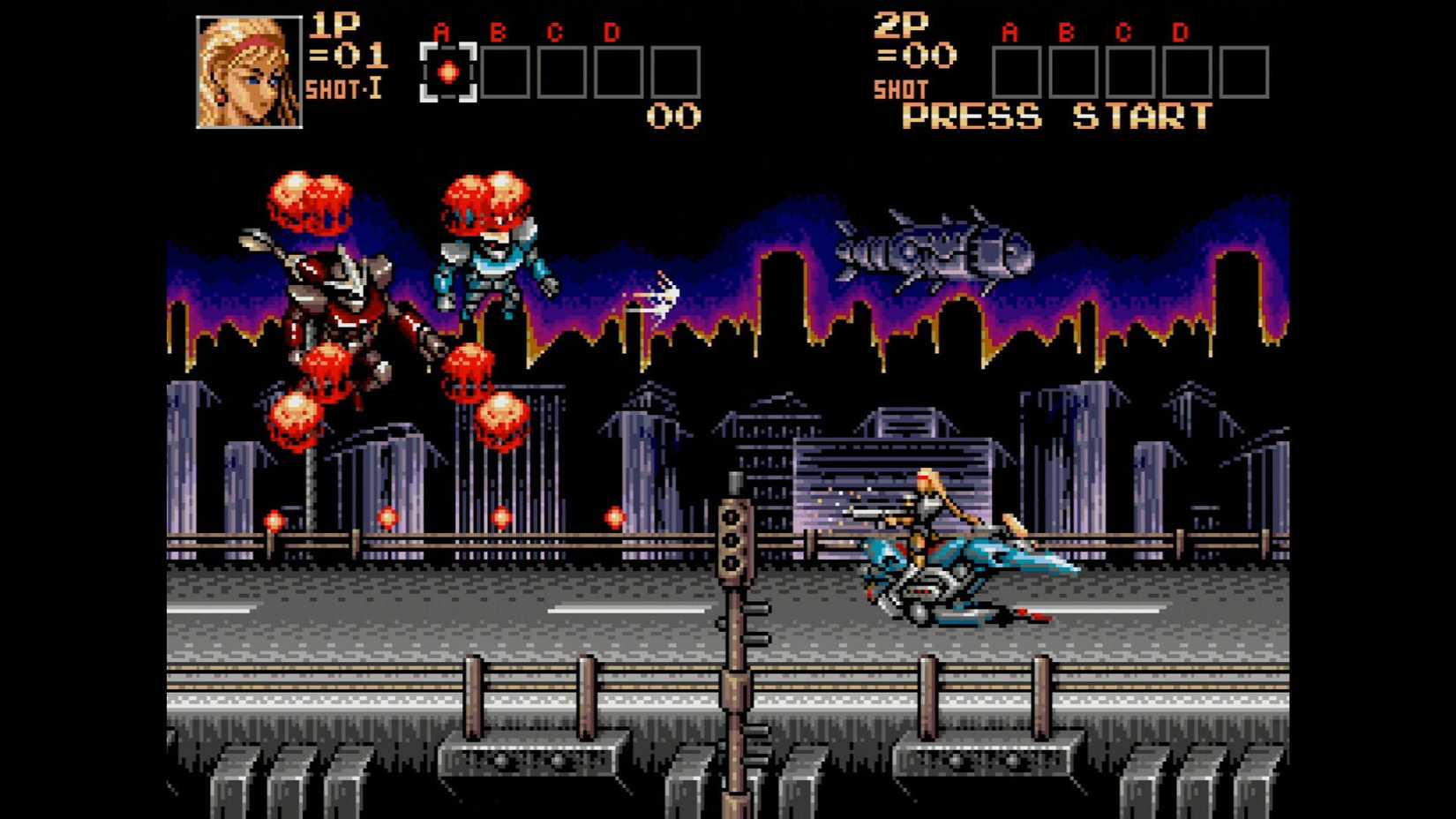 contra hard corps screenshot
