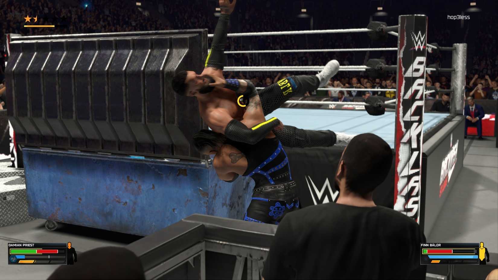 What is a Dumpster Match in WWE 2K26