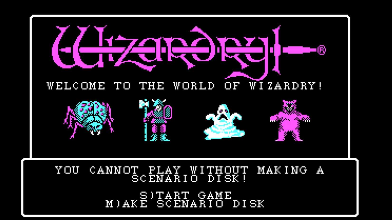 Wizardry Proving Grounds of the Mad Overlord