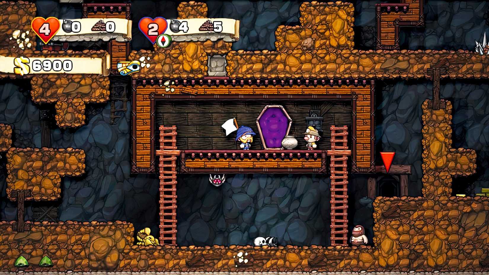 Spelunky Gameplay