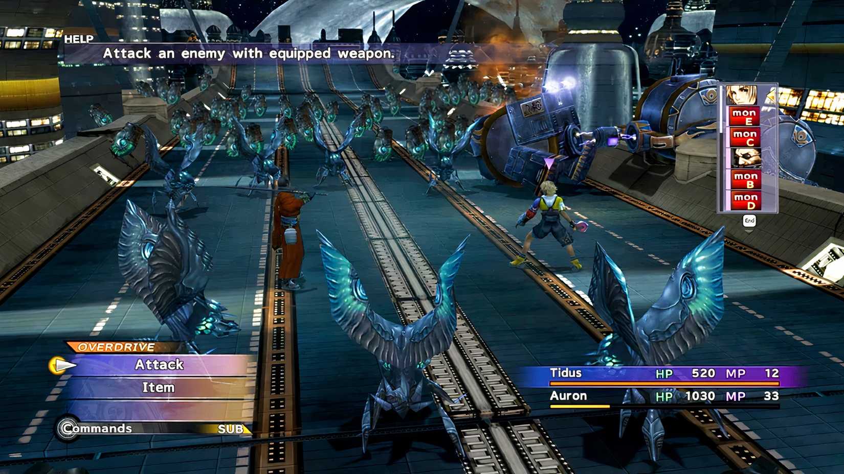 Final Fantasy X Battle Party