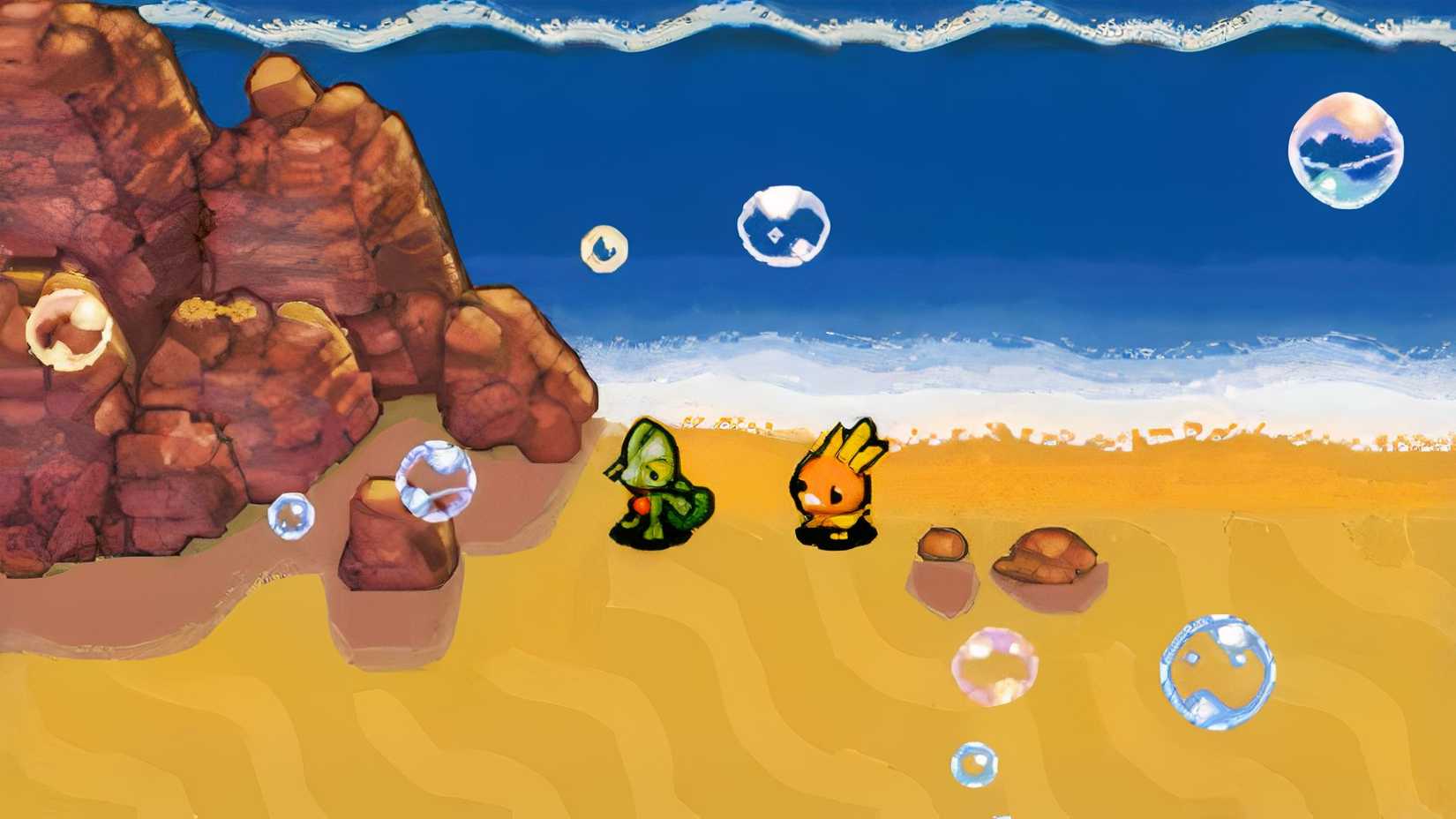 Pokémon Mystery Dungeon Explorers of Time Torchic Treecko