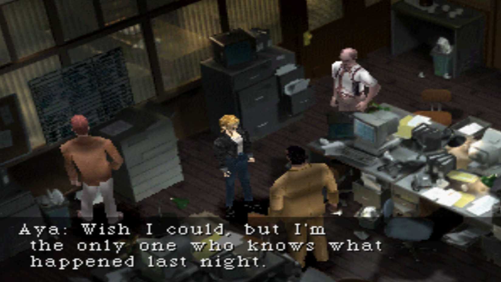 aya in the nypd office