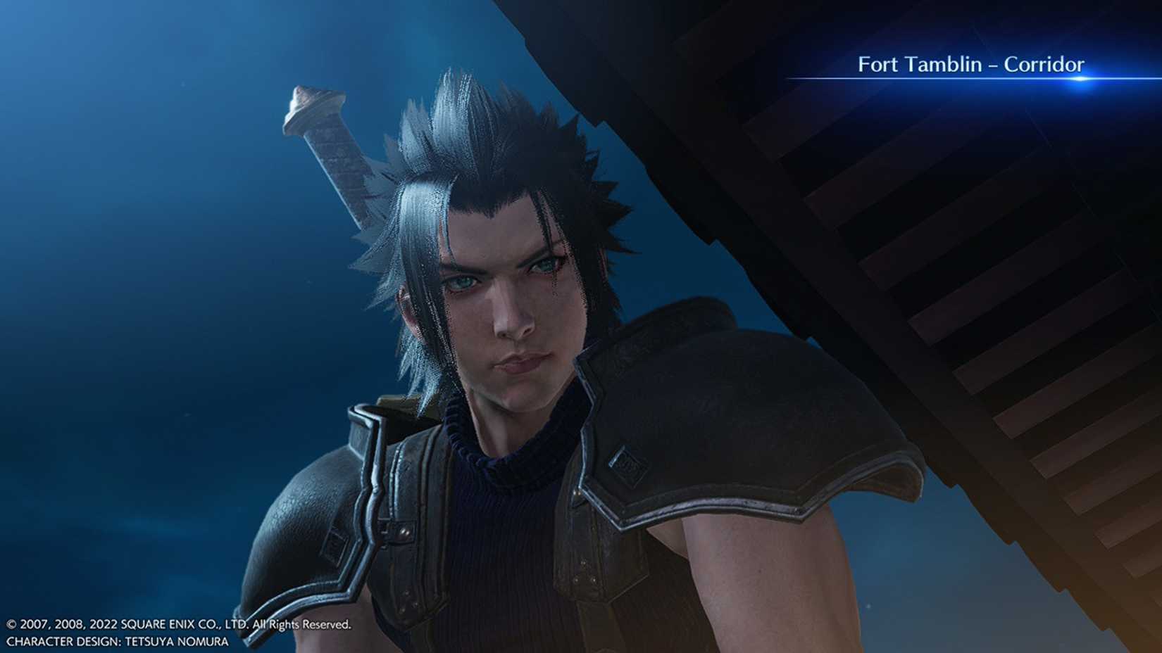 zack entering fort tamblin