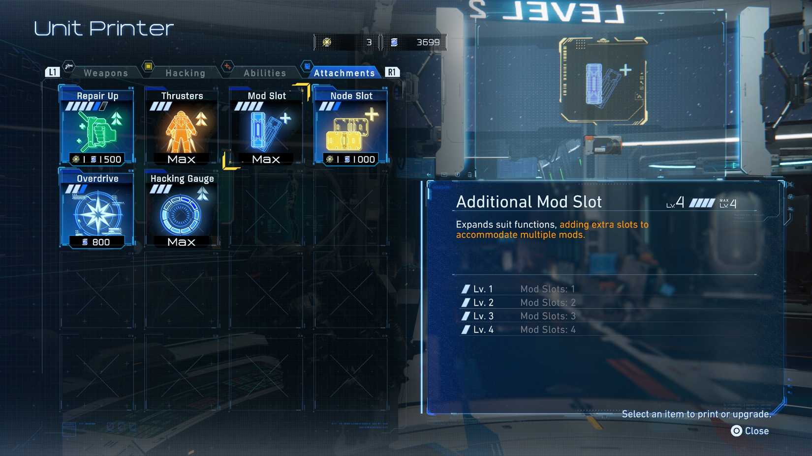 additional mod slots pragmata-3