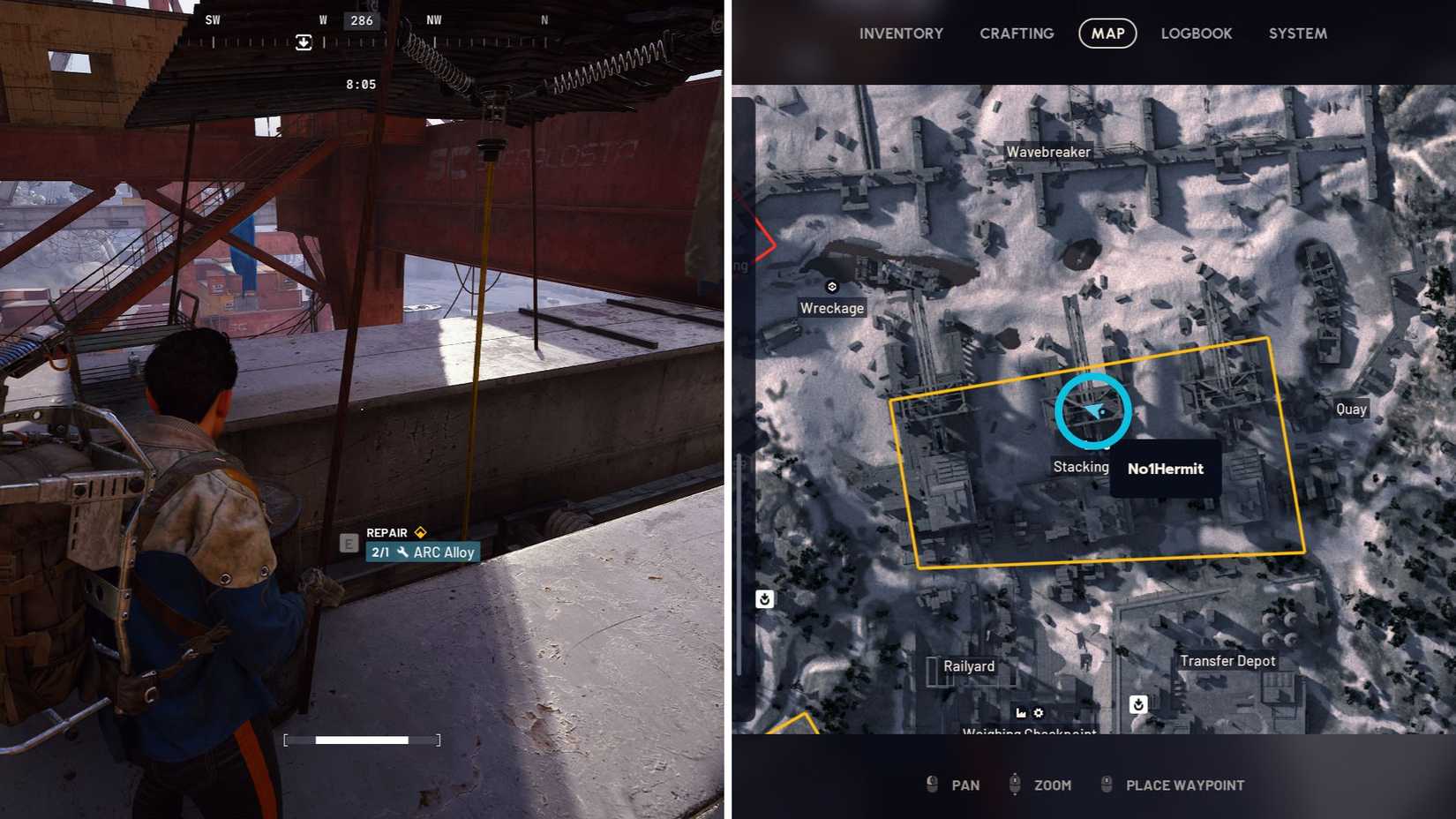 ARC Raiders Crane Shelter