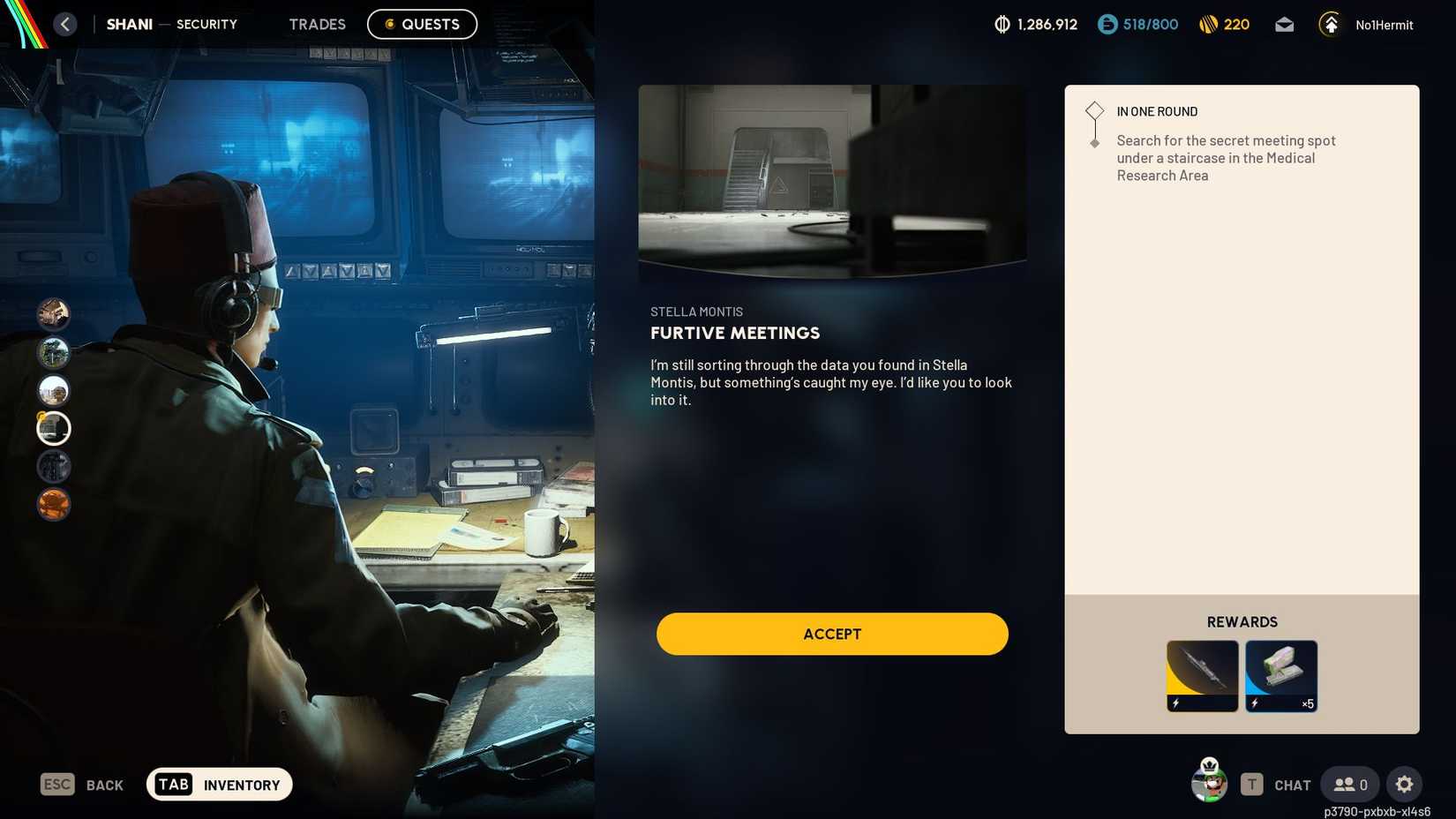 ARC Raiders Furtive Meetings Quest