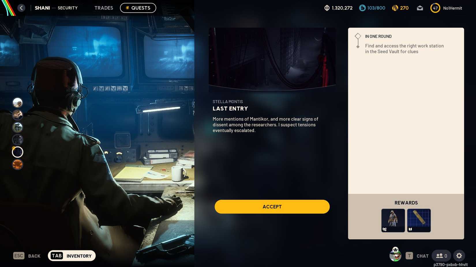 ARC Raiders Last Entry Quest