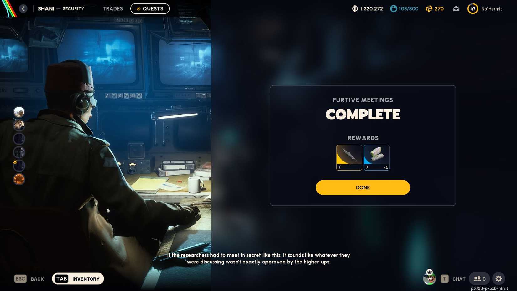 ARC Raiders Meeting Rewards